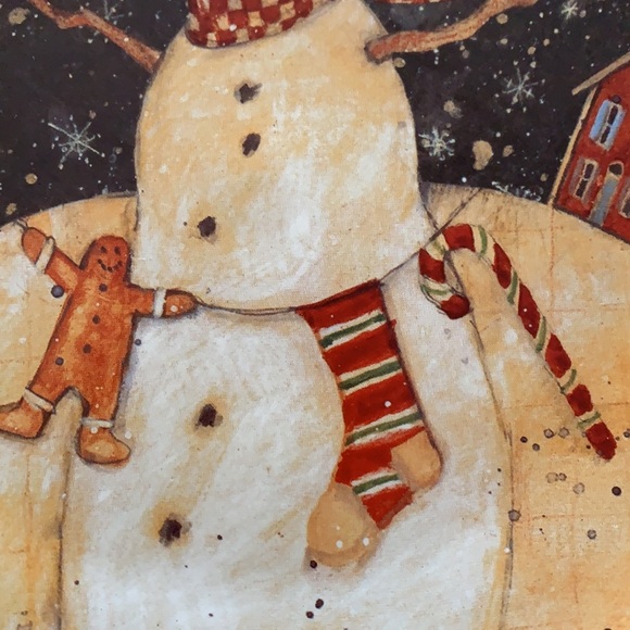 Holiday Plate By Certified International, Design By Susan Winget - Picture 5 of 11